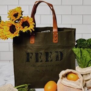 NWT Feed Projects Market Tote